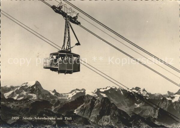 Seilbahn Säntis Tödi