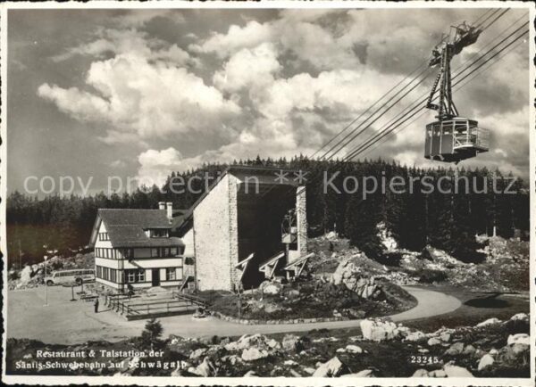 Seilbahn Säntis Restaurant Talstation Schwägalp