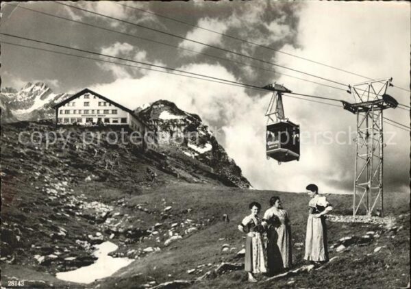 Seilbahn Wasserauen-Ebenalp Berggasthaus Frauen