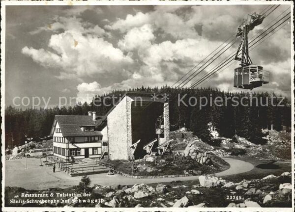 Seilbahn Säntis Restaurant Talstation Schwägalp