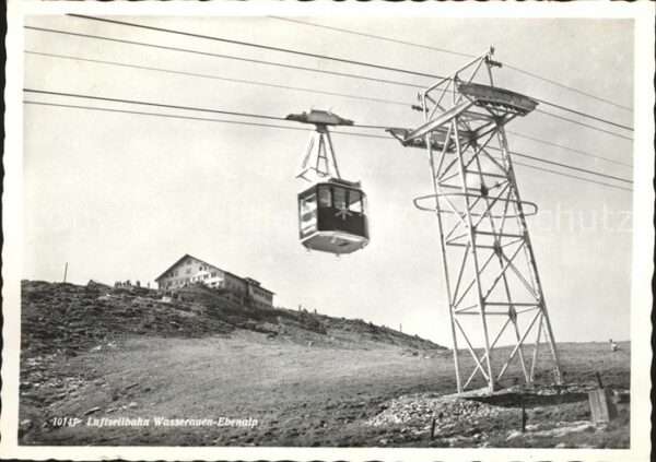 Seilbahn Wasserauen-Ebenalp Berggasthaus
