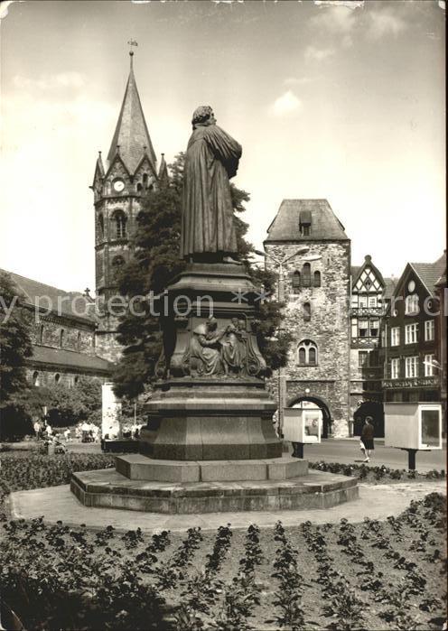 Luther Martin Denkmal Eisenach Nicolaikirche Nicolait
