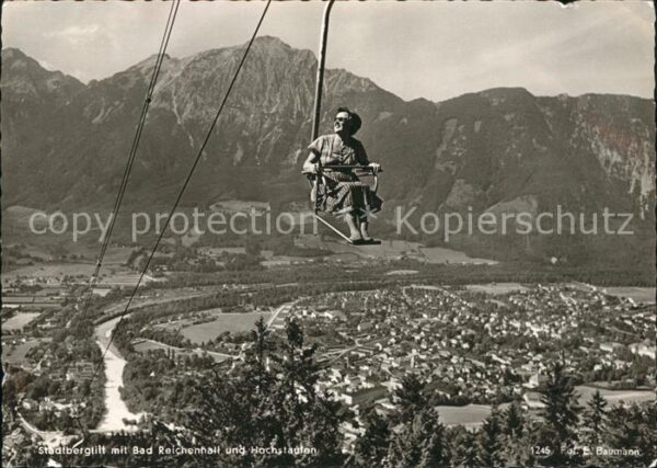 Foto Baumann E. Nr. 1245 Bad Reichenhall Hochstaufen