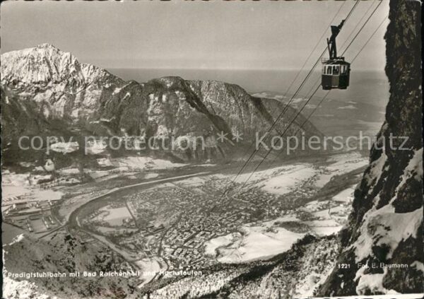 Foto Baumann E. Nr. 1221 Bad Reichenhall Hochstaufen