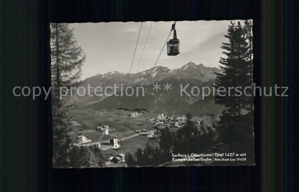 Foto Risch-Lau Nr. 19638 Kamperdellseilbahn Serfaus Oberin