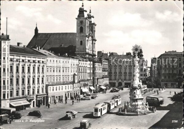 Strassenbahn Linz a.D. Hauptplatz