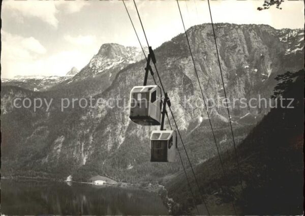 Seilbahn Hallstatt Salzkammergut Krippenstein