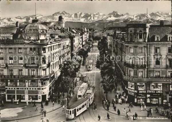 Strassenbahn Zürich Bahnhofstrasse