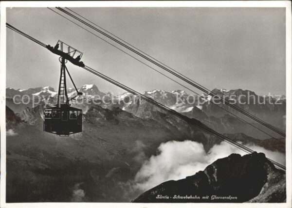 Seilbahn Säntis Glarneralpen