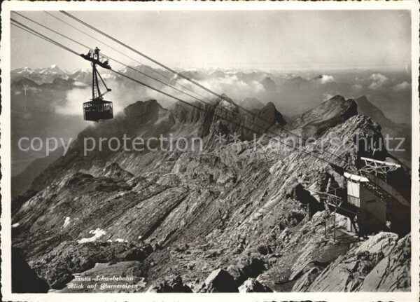 Seilbahn Säntis Glarneralpen
