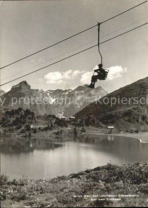 Sessellift Jochpass Trübsee