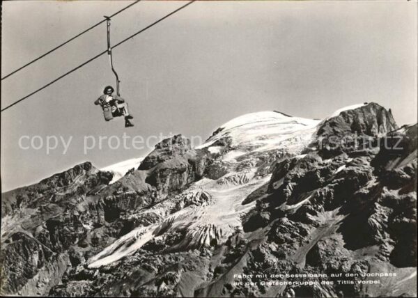 Sessellift Jochpass Gletscherkuppe Titlis
