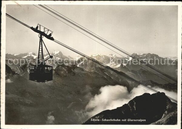 Seilbahn Säntis Glarneralpen