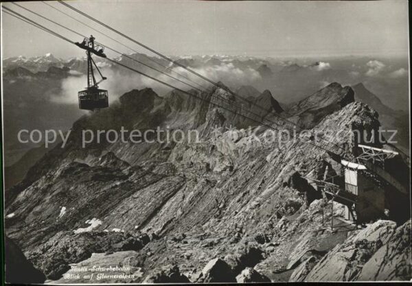 Seilbahn Säntis Glarneralpen