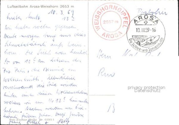 Seilbahn Arosa-Weisshorn – Bild 2