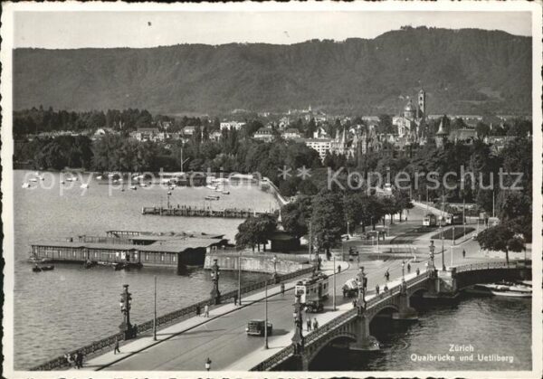 Strassenbahn Zürich Quaibrücke Uetliberg
