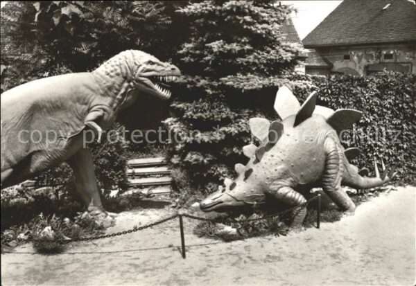 Dinosaurier Tyrannosaurus Saurierparkanlage Kleinwe