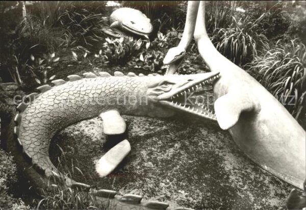 Dinosaurier Tylosaurus Elasmosaurus Kleinwelka Baut