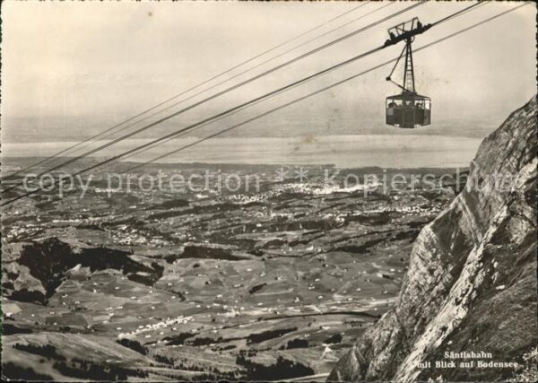 Seilbahn Säntis Bodensee