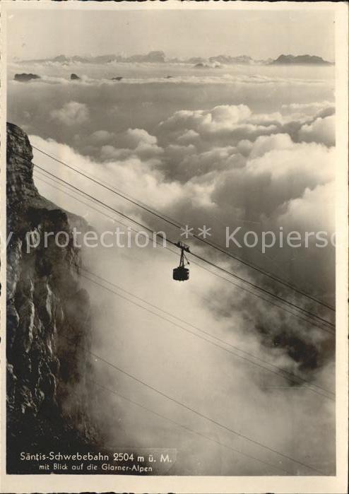 Seilbahn Säntis Glarner-Alpen