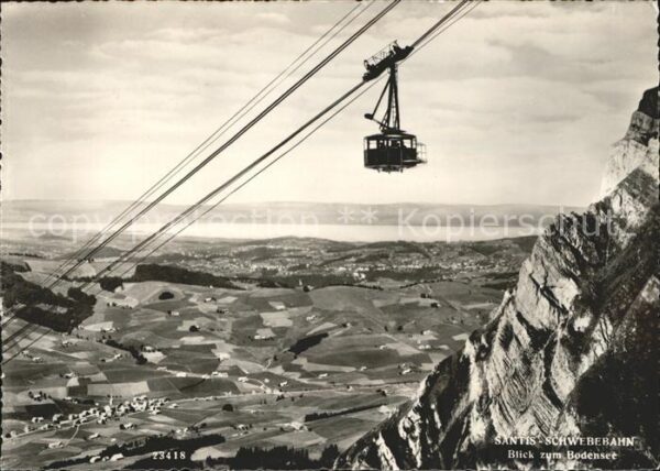 Seilbahn Säntis Bodensee