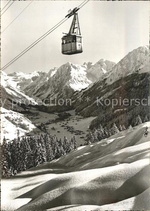 Seilbahn Klosters Silvrettagruppe