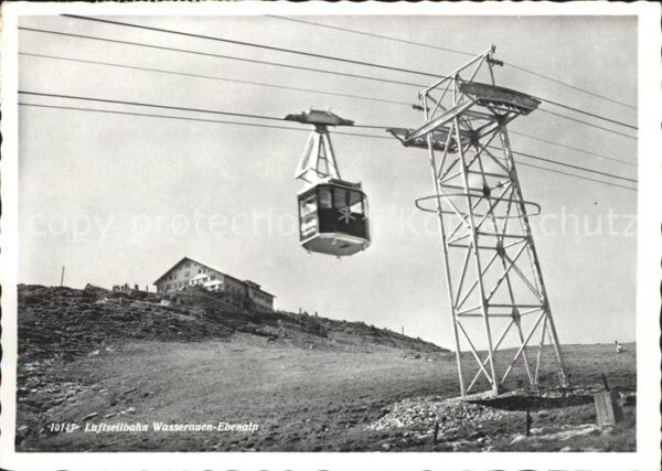 Seilbahn Wasserauen-Ebenalp Berggasthaus Ebenalp