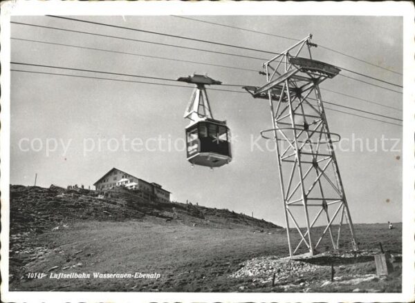 Seilbahn Wasserauen-Ebenalp Berggasthaus Ebenalp
