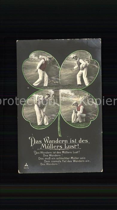 Verlag PH Nr. 2014 Kleeblatt Das Wandern ist das Müll