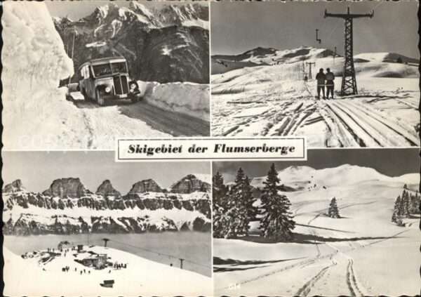 Postbus Skilift Flumserberge