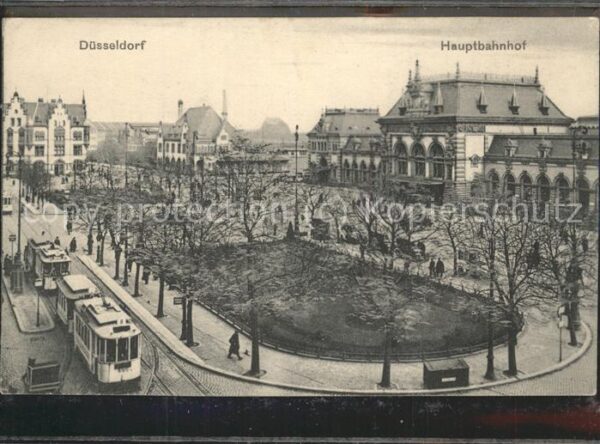 Strassenbahn Düsseldorf Hauptbahnhof