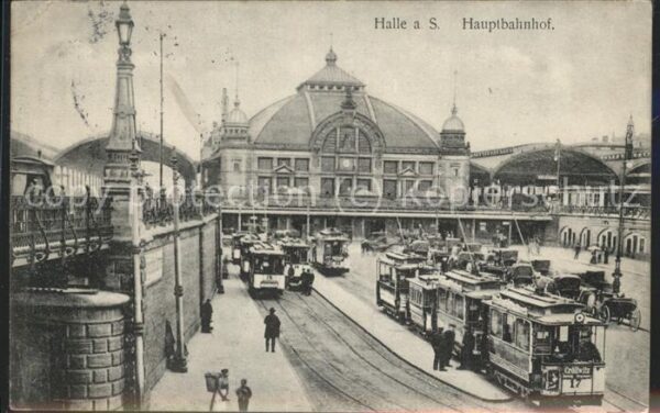 Strassenbahn Halle an der Saale Hauptbahnhof