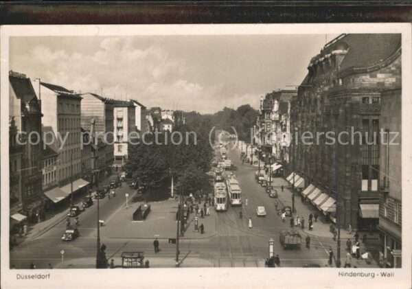 Strassenbahn Düsseldorf Hindenburg-Wall
