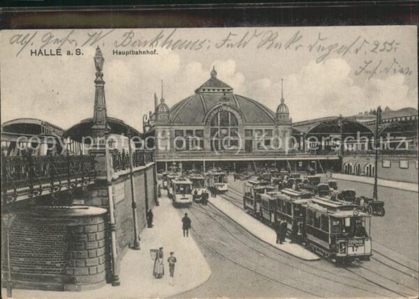 Strassenbahn Halle an der Saale Hauptbahnhof