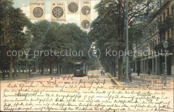 Strassenbahn Düsseldorf Königsallee