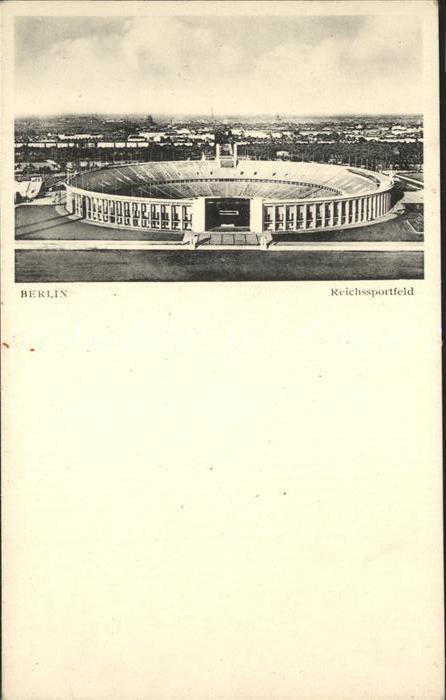 Stadion Reichssportfeld Berlin