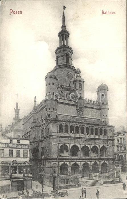 Posen Poznan Rathaus