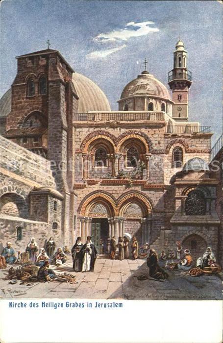 Jerusalem Yerushalayim Kirche des Hl Grabes