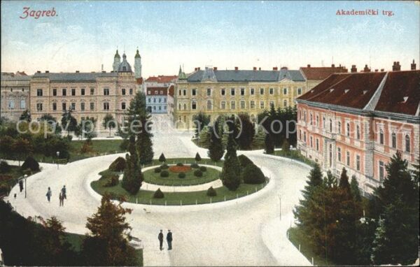 Zagreb Akademicki trg. Akademie