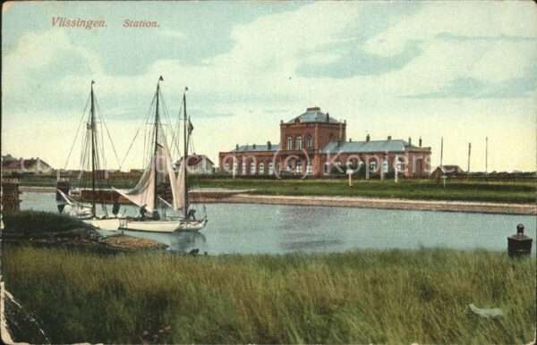 Vlissingen Station Segelboote