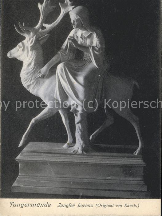 Skulpturen Jungfer Lorenz Tangermünde