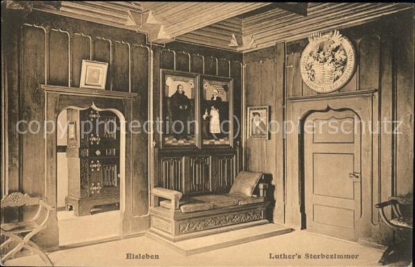 Luther Martin Sterbezimmer Eisleben