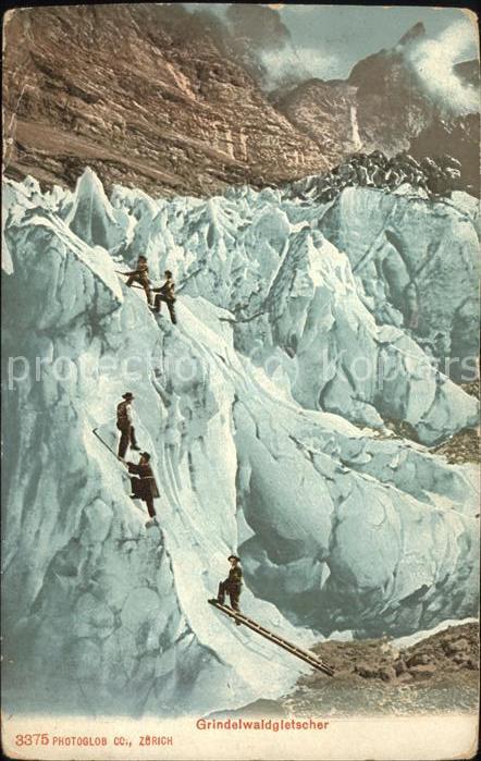 Bergsteigen Klettern Grindelwaldgletscher