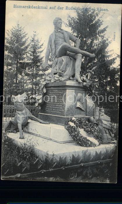 Bismarck Denkmal Rudelsburg Kösen