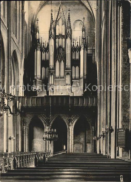 Kirchenorgel Dom Schwerin