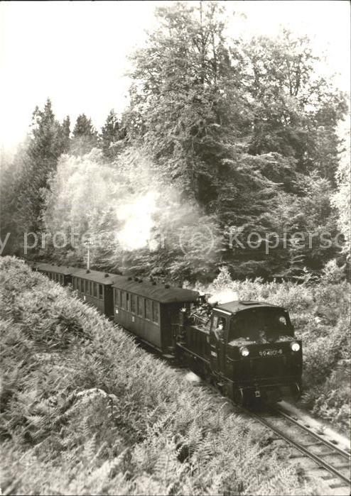 Bergbahn Schmalspurbahn Putbus-Göhren Granitz