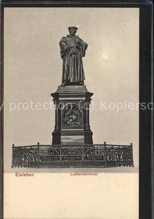 Luther Martin Denkmal Eisleben