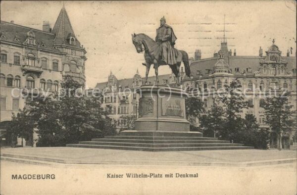 Wilhelm I Denkmal Magdeburg