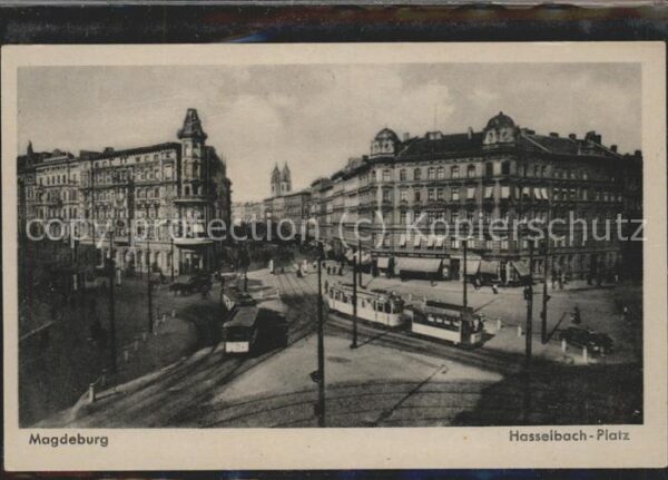 Strassenbahn Magdeburg Hasselbach-Platz