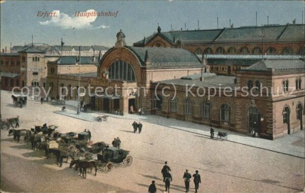 Pferdekutschen Erfurt Hauptbahnhof